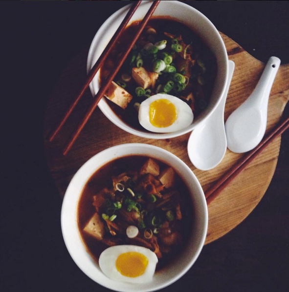 pork + kimchi stew