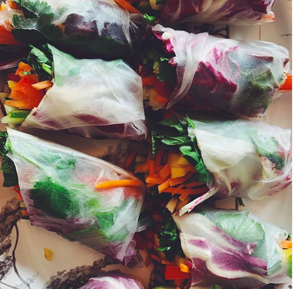 fresh spring rolls