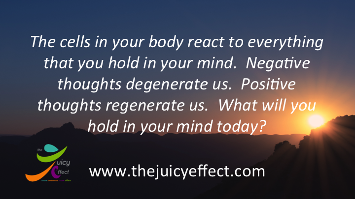 What are you thinking about right now?