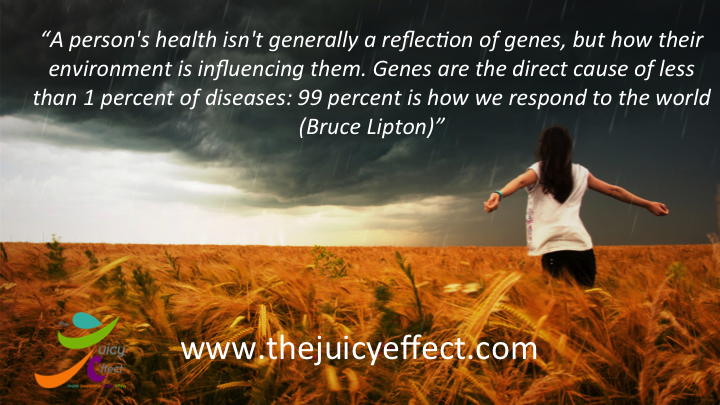 It's actually not in your genes