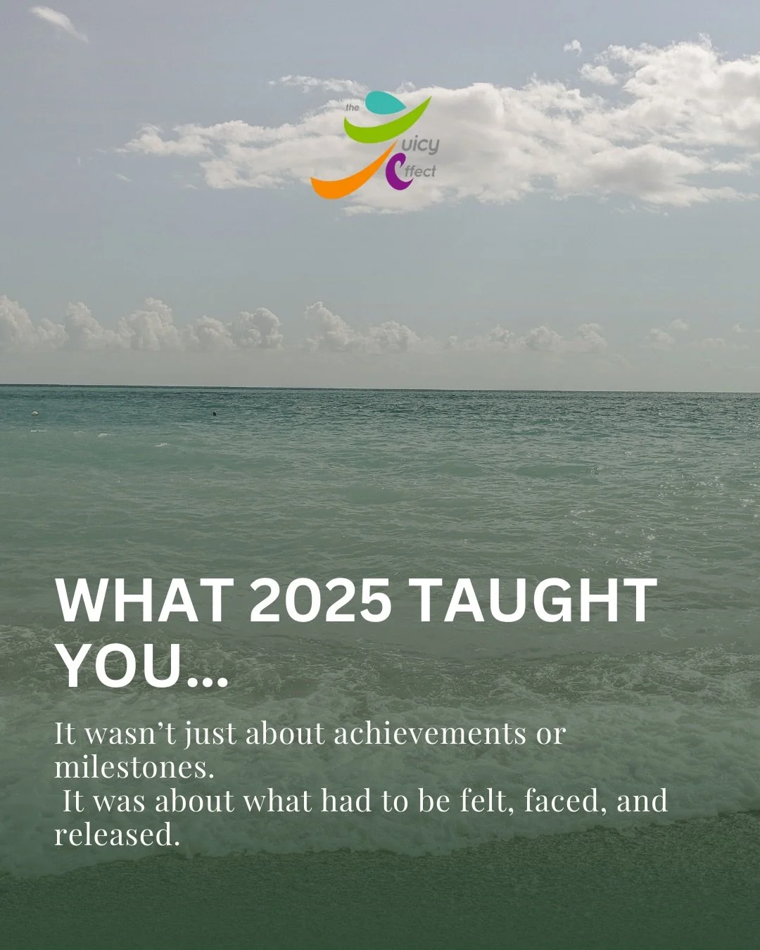 2025 wasn&rsquo;t just another year.
It was a teacher.

It showed you what happens when you keep pushing past your limits.
It revealed patterns you could no longer ignore.
It asked you to slow down, feel more deeply, and listen more honestly.

Some l