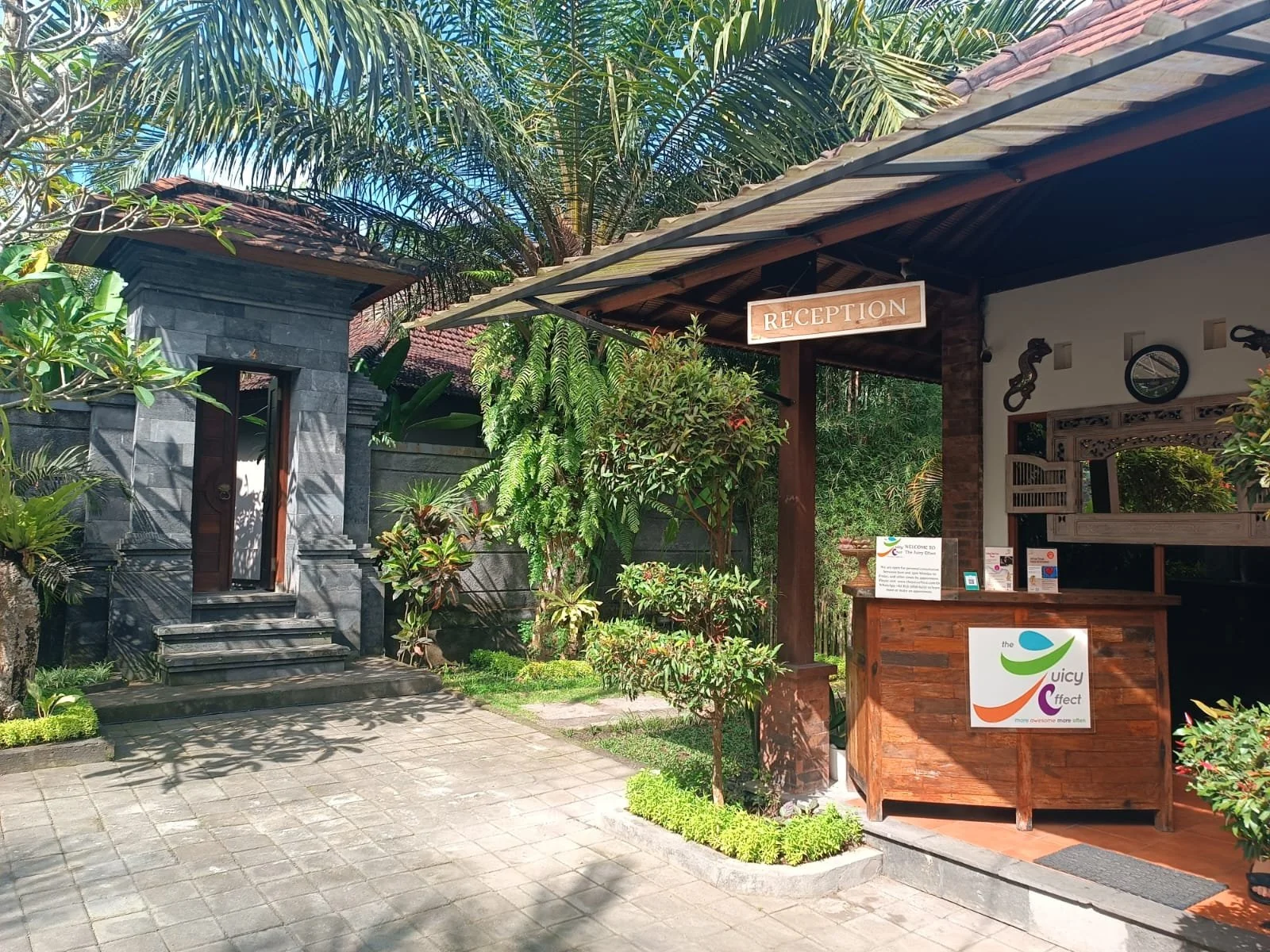 The Juicy Effect is located in Ubud Bali