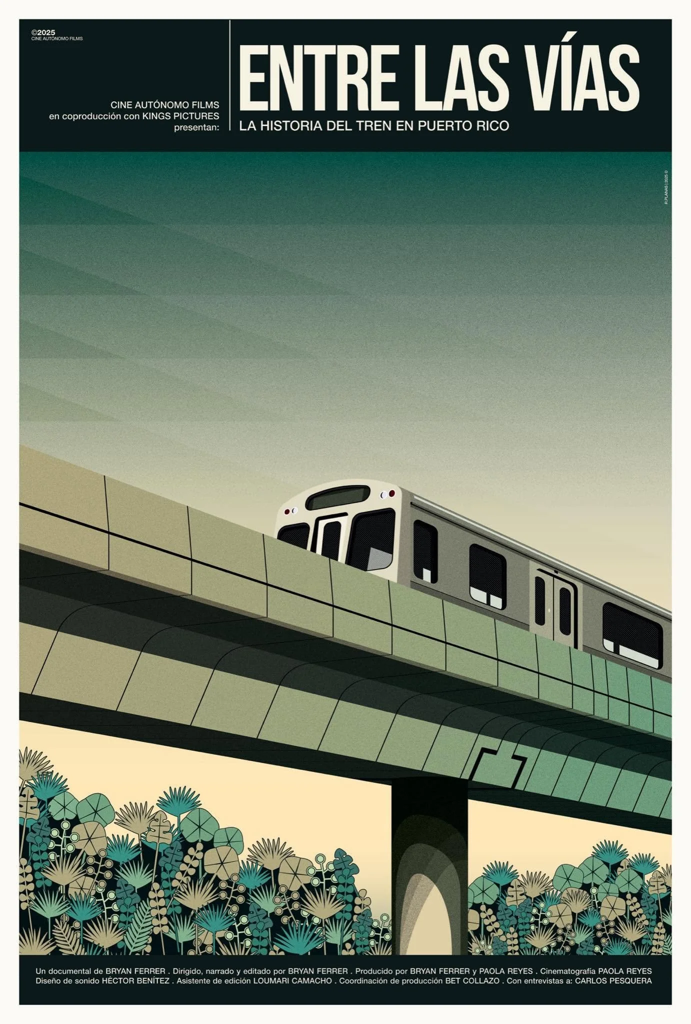 Afiche de Entre Las Vías: La Historia Del Tren en Puerto Rico