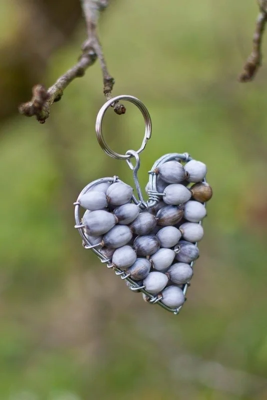 XM10 Zulu Pearl Heart Keyring