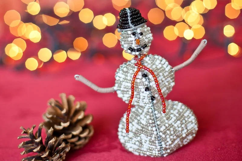 Snowman Christmas Decoration Handmade