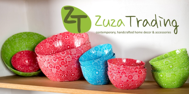 Home Decor - Range of Funky colour Paper Art Bowls