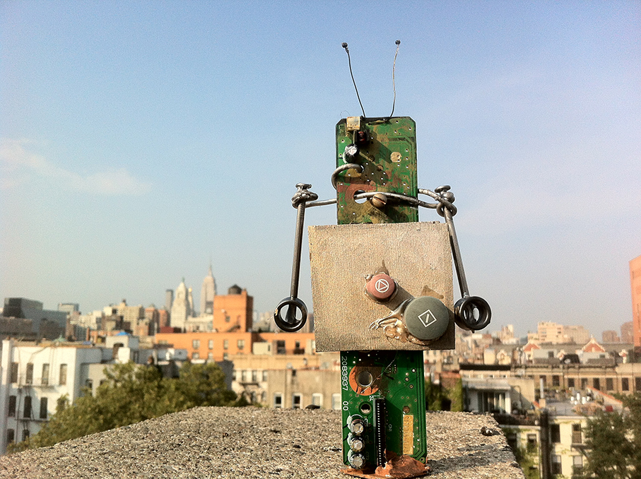 1" x 1" Robot