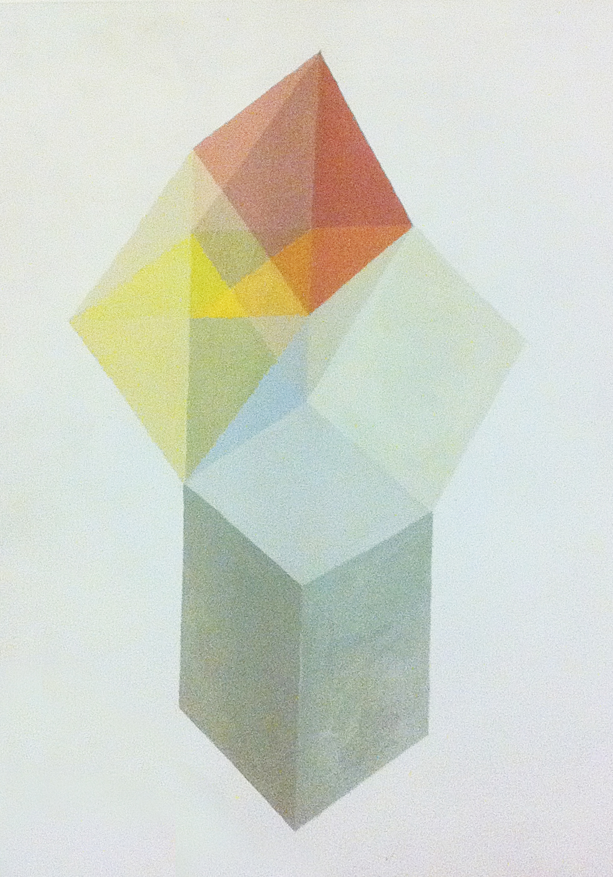 An experiment with acrylic paint.