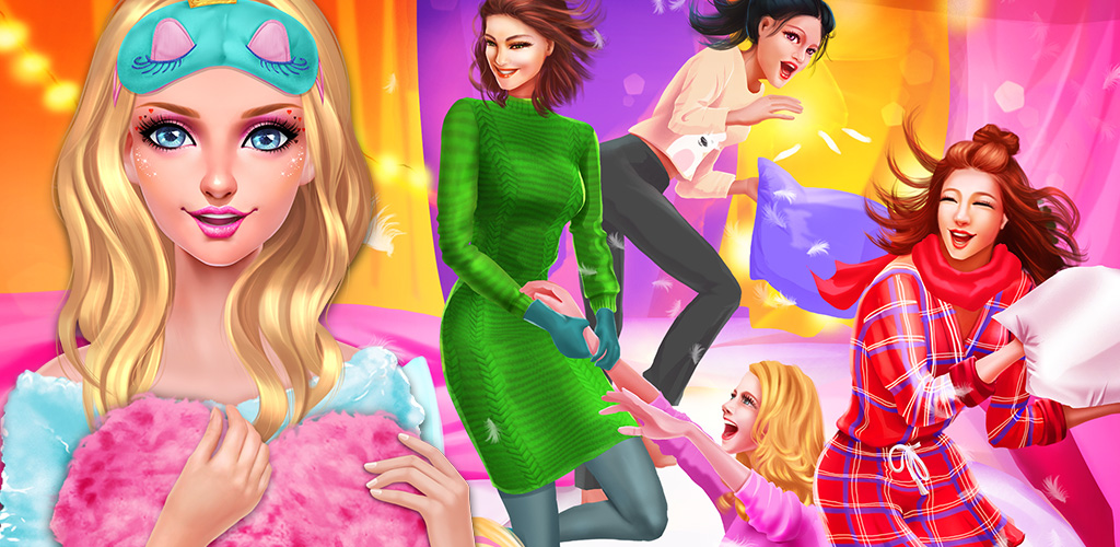 WINTER PJ PARTY: BFF SLEEPOVER Wintertime means staying indoors more often, and what’s better than having a slumber sleepover party with all of your friends featuring your favorite new winter PJs?