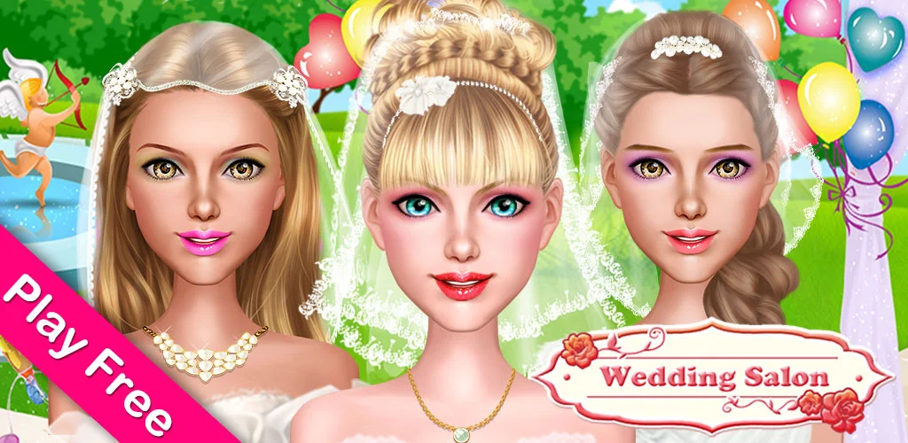 CLASSIC WEDDING SALON Can't wait to hear the wedding bells ring? Do you always imagine how your dream wedding will be? Don't dream anymore! Start preparing yourself for the grandest wedding ever right here with our classic wedding makeover salon game!