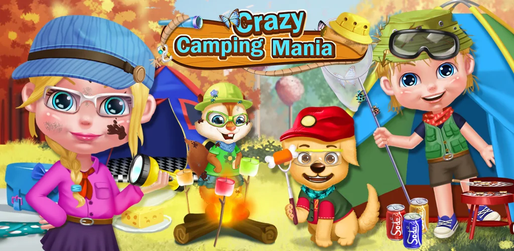 CRAZY CAMPING! MESSY SIBLING! The birds are chirping, the sun is shining, and the adventure is about to begin! Winter has finally melted away and spring is here, so it’s time to enjoy the great outdoors. 