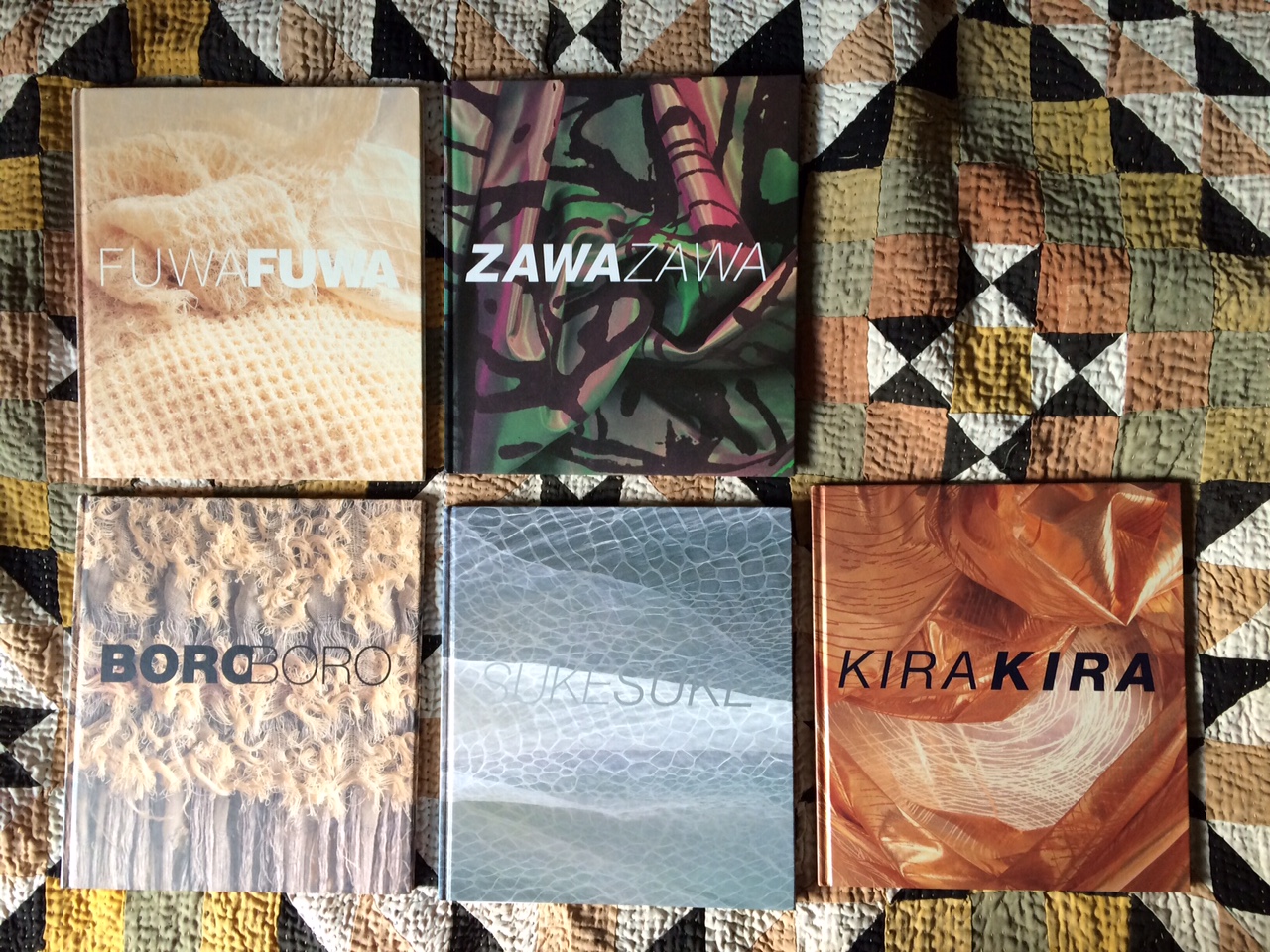 Books by an amazing Japanese collective/company called NUNO