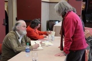 Coleman Barks & Lisa Starr Signing