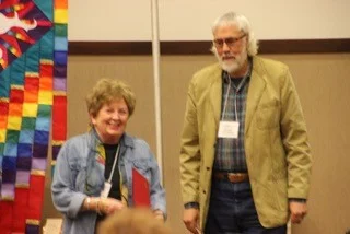With Janet Leahy, 2nd Place Kay Saunders