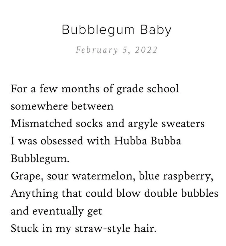 A taste of @caduceusmoose Bubblegum Baby from our Winter/Spring issue&mdash; pop over to read the rest