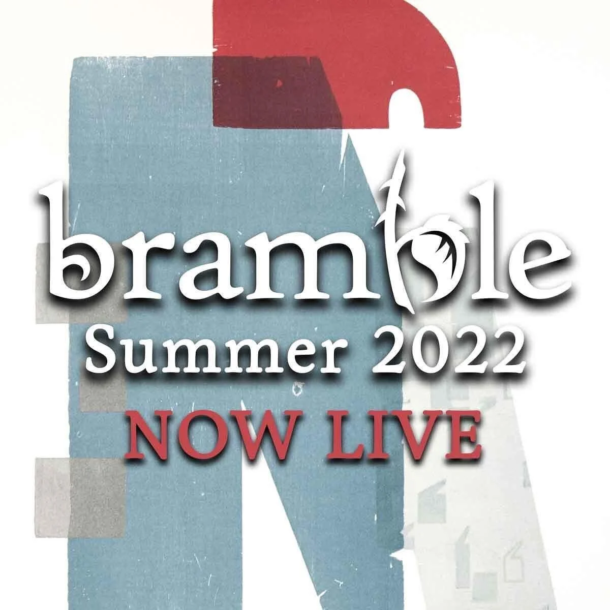 Bramble Summer is live! A focus on #epistolary #letter #poems with art by @hello.stephanie + essays on using #archival materials &amp; letters for #writinginspiration