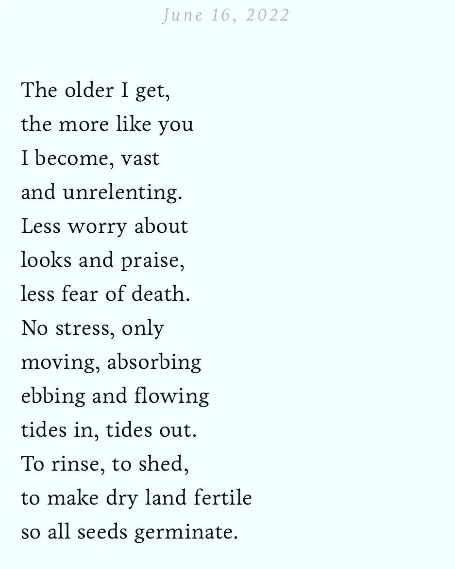 @lisavihos poem &ldquo;Dear Water&rdquo; in Bramble Summer&mdash;check out our all-epistolary issue. Link in bio.