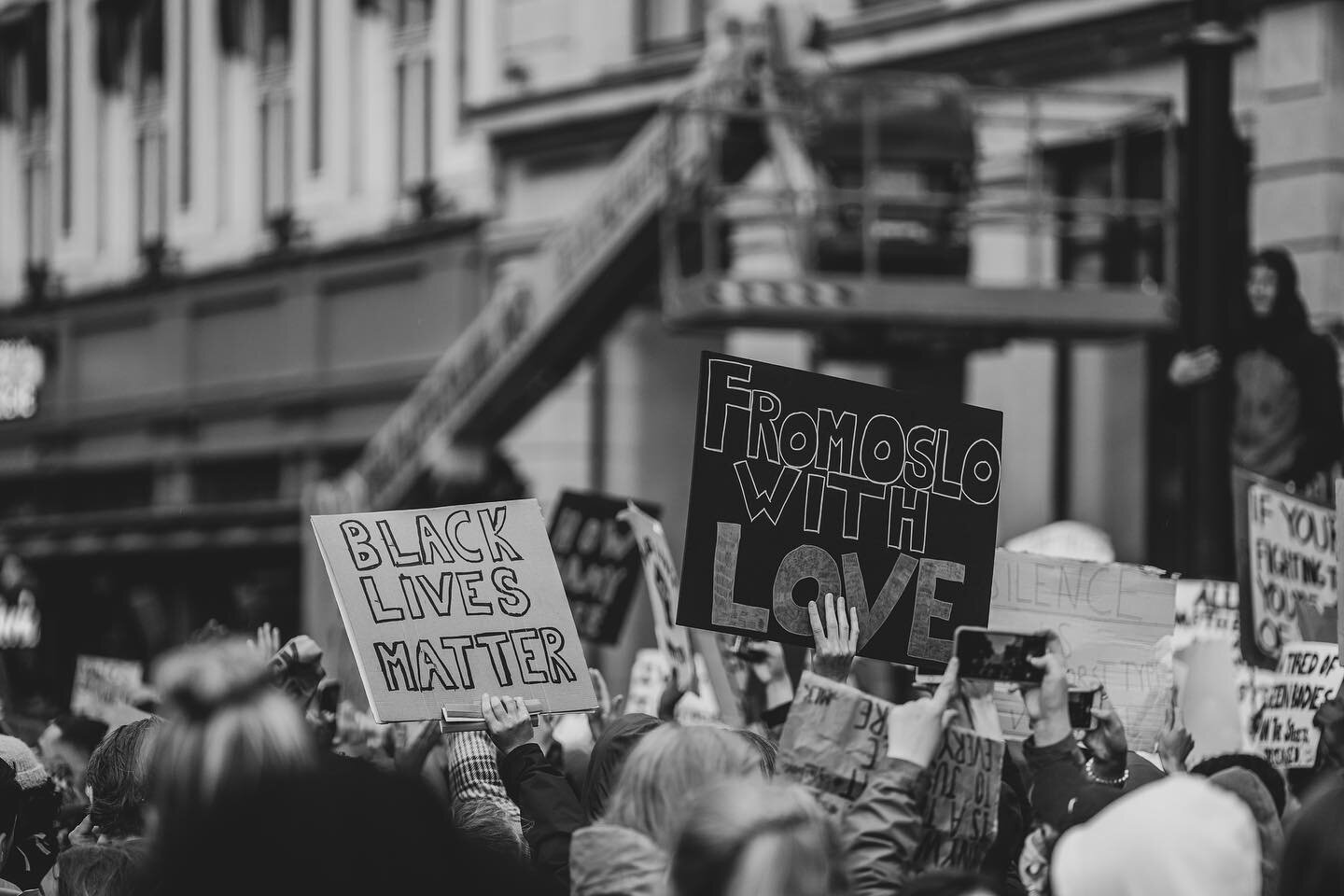 We Can&rsquo;t Breathe. #blacklivesmatters 2020-06-06 Oslo