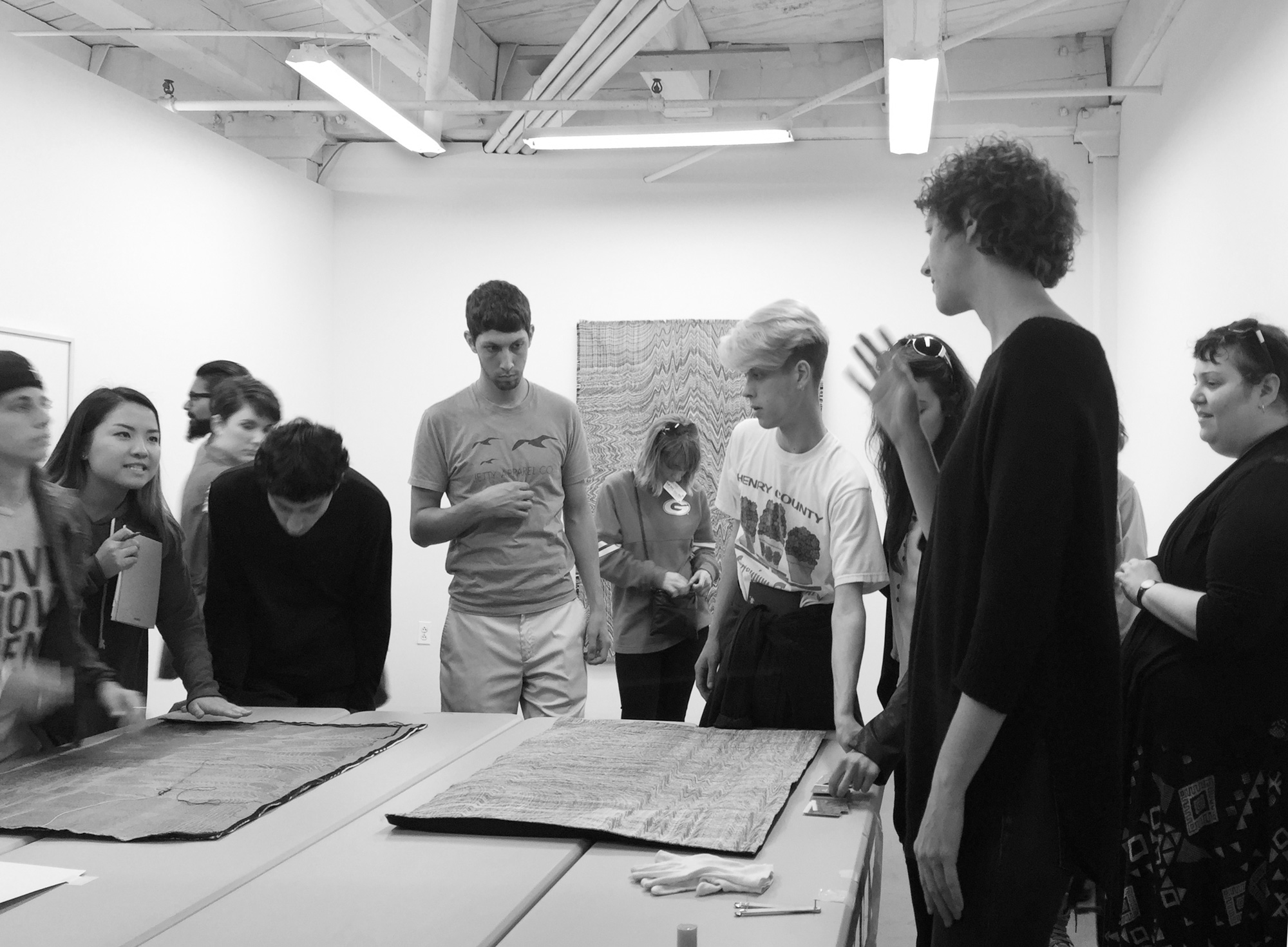 Visiting school in the studio (Brooklyn, NY) Interim Semester Seminar w/Prof. Shindelman University of Georgia, School of Art, 2016