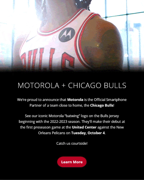 CRM Email Hero Story