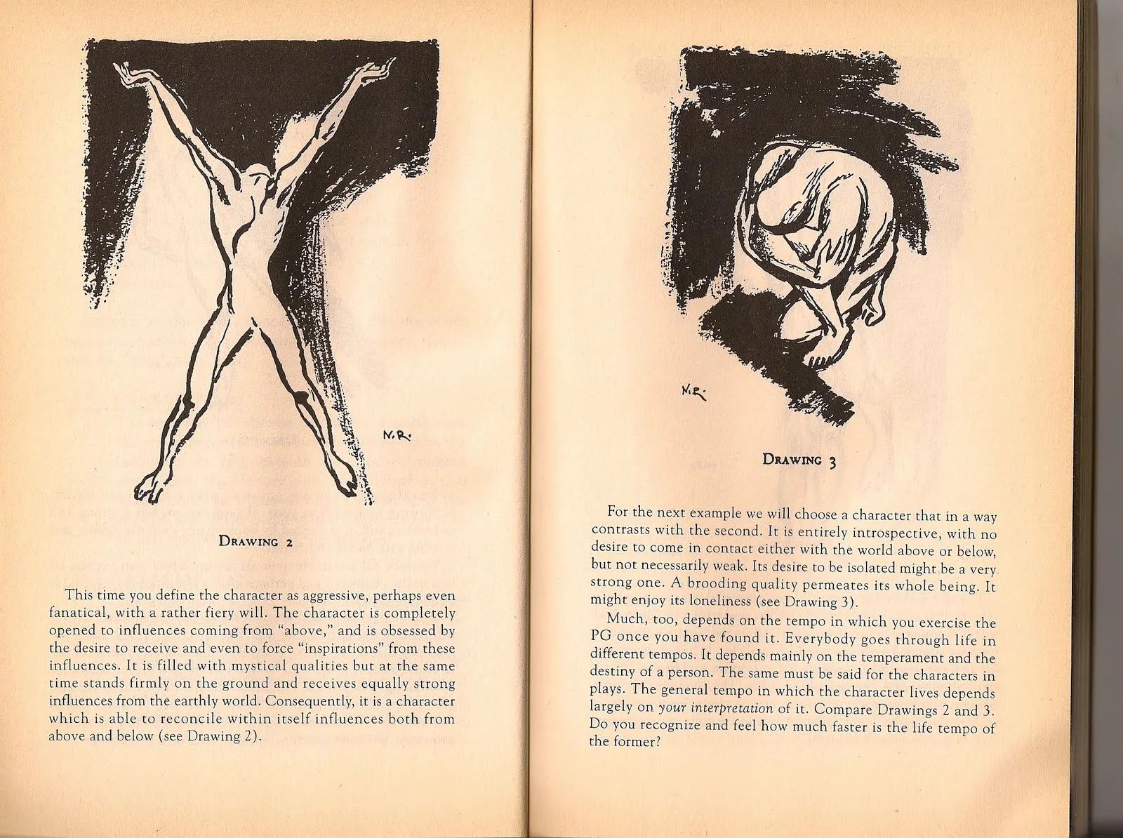 Some Psychological Gestures to get you in the Michael Chekhov mood...