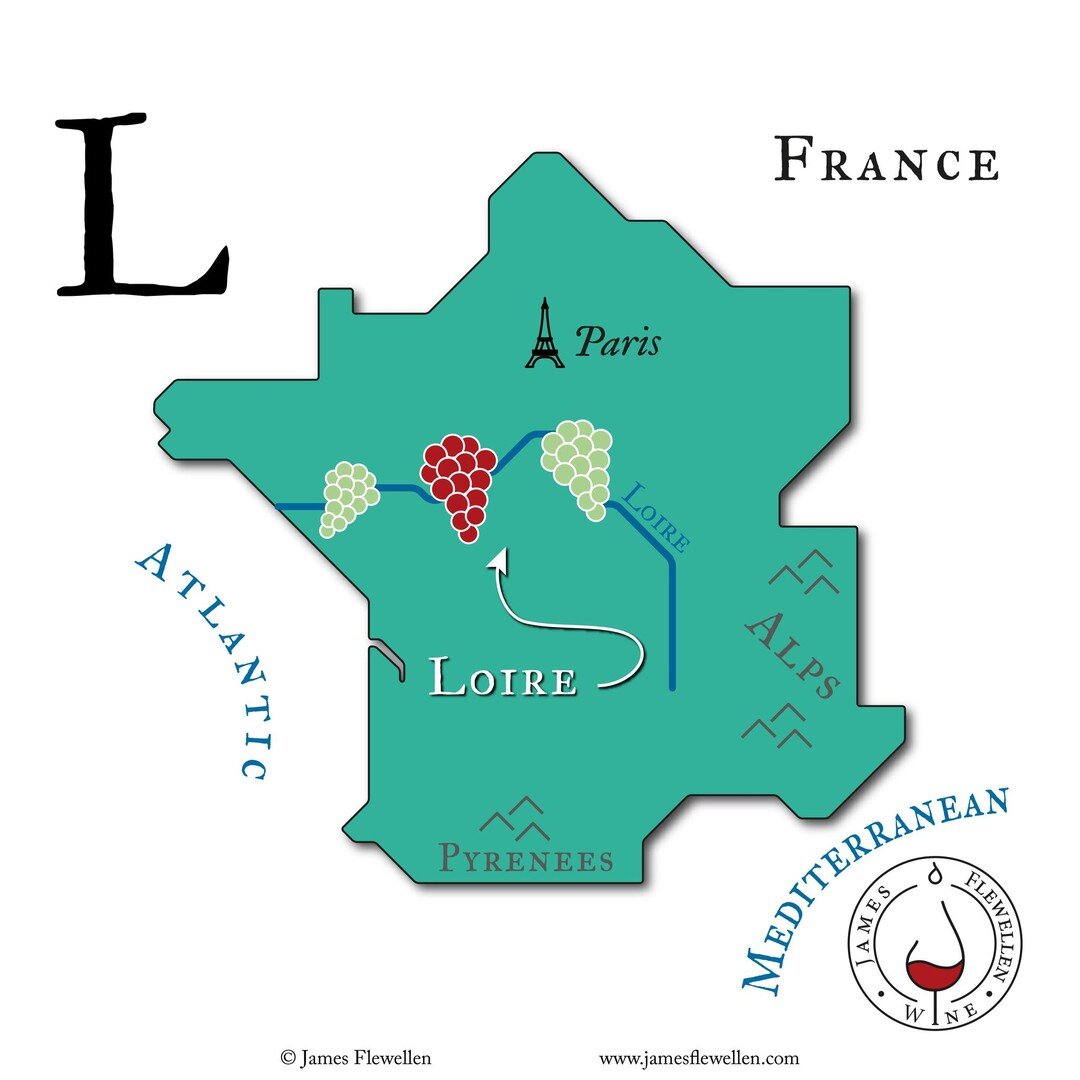 📚🍷 This set of Loire Valley wine facts is looking at the location and climate of the region. 🤓🗺

🏞 The Loire is France&rsquo;s longest river. It rises in the Massif Central in central France, flows north for a while before taking a big right-ang