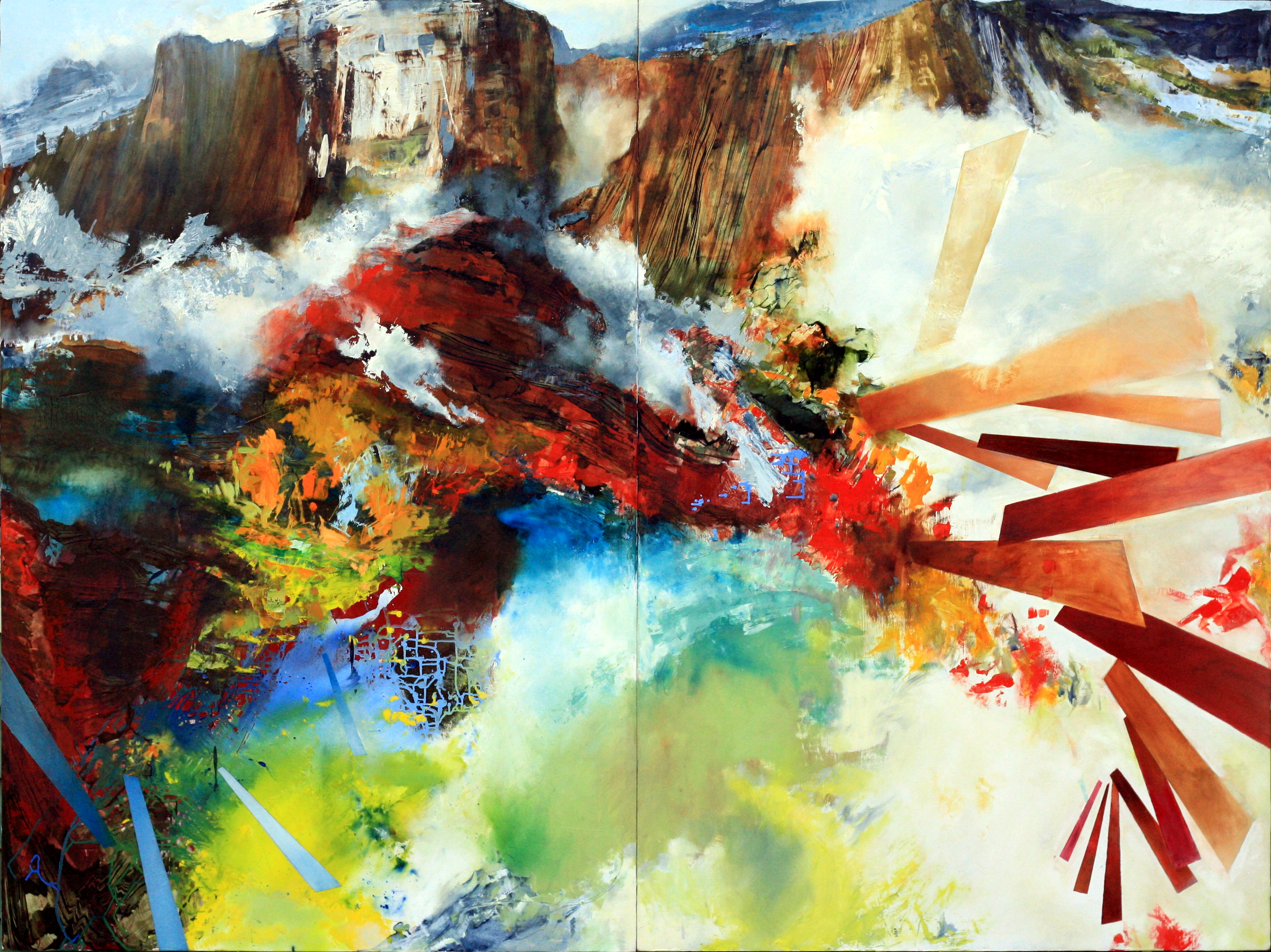 SOLD-It's time (diptych)