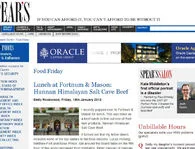 Lunch at Fortnum & Mason