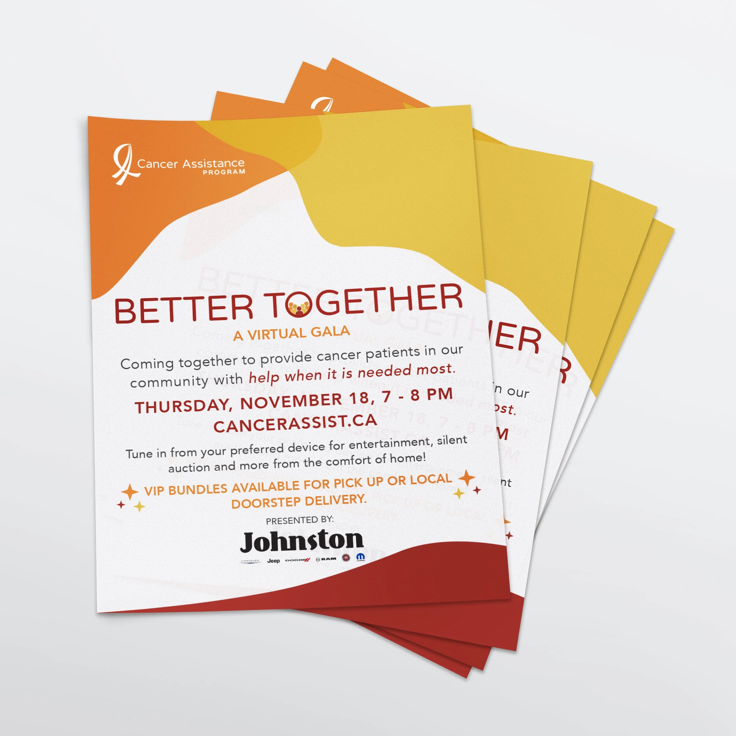 Gala Branding &amp; Campaign Materials: Cancer Assistance Program