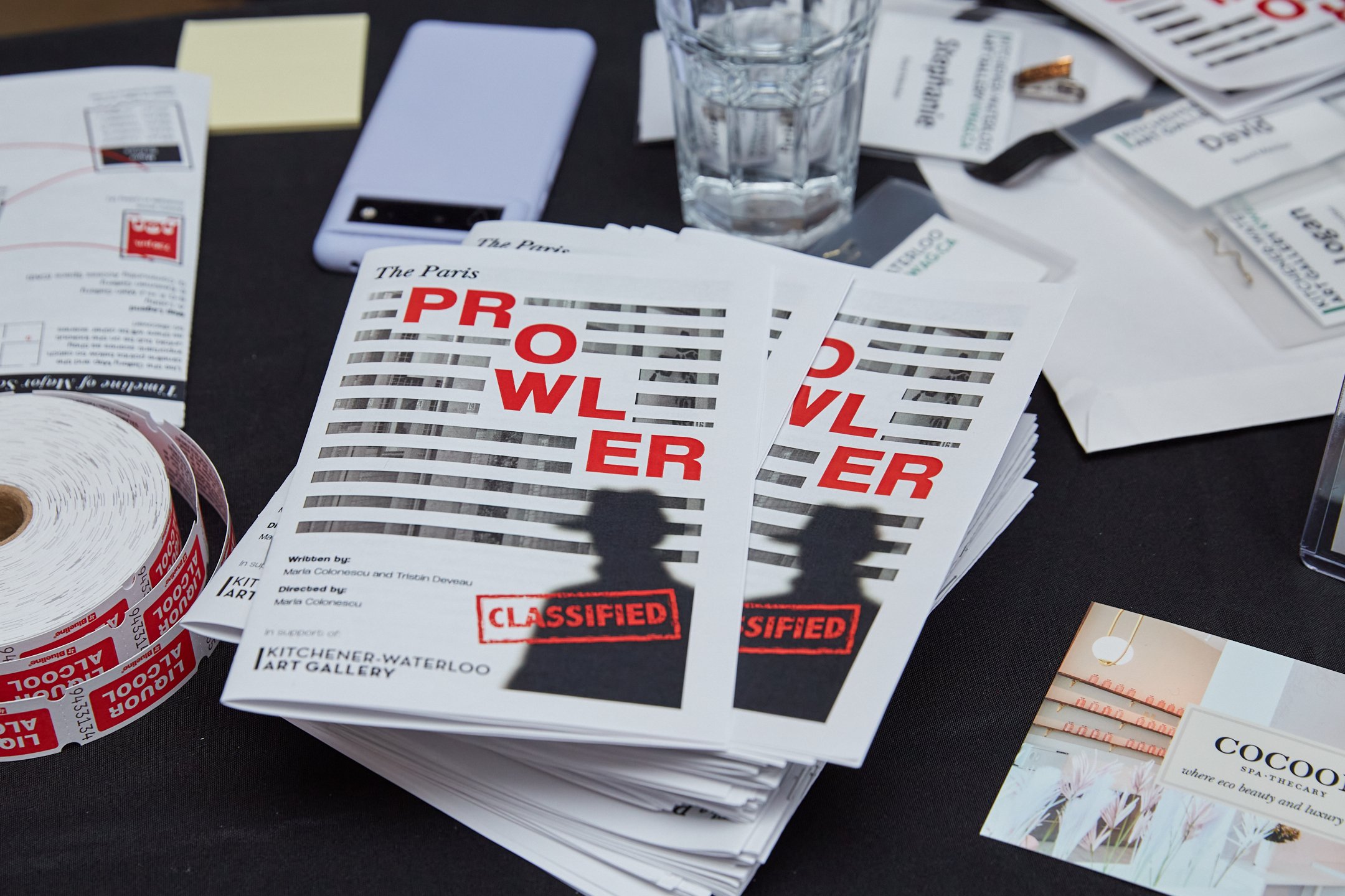 Paris Prowler Event Design: KWAG