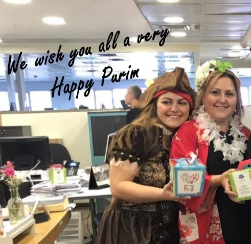Happy Purim from Amiel - Israel Journeys!