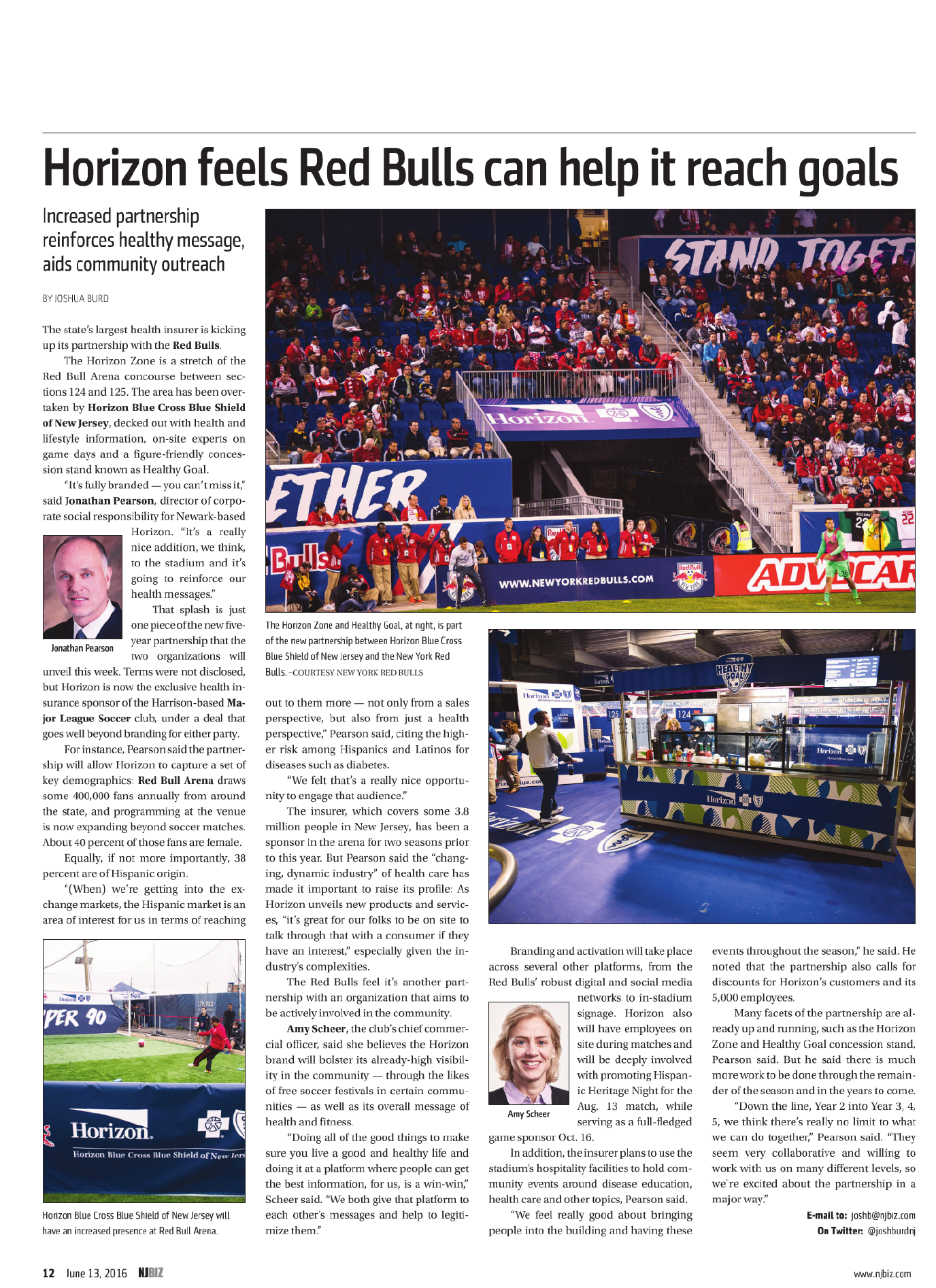 Positive Impact Partners And Positive Impact S+E Assist HBCBSNJ With New Partnership With New York Red Bulls