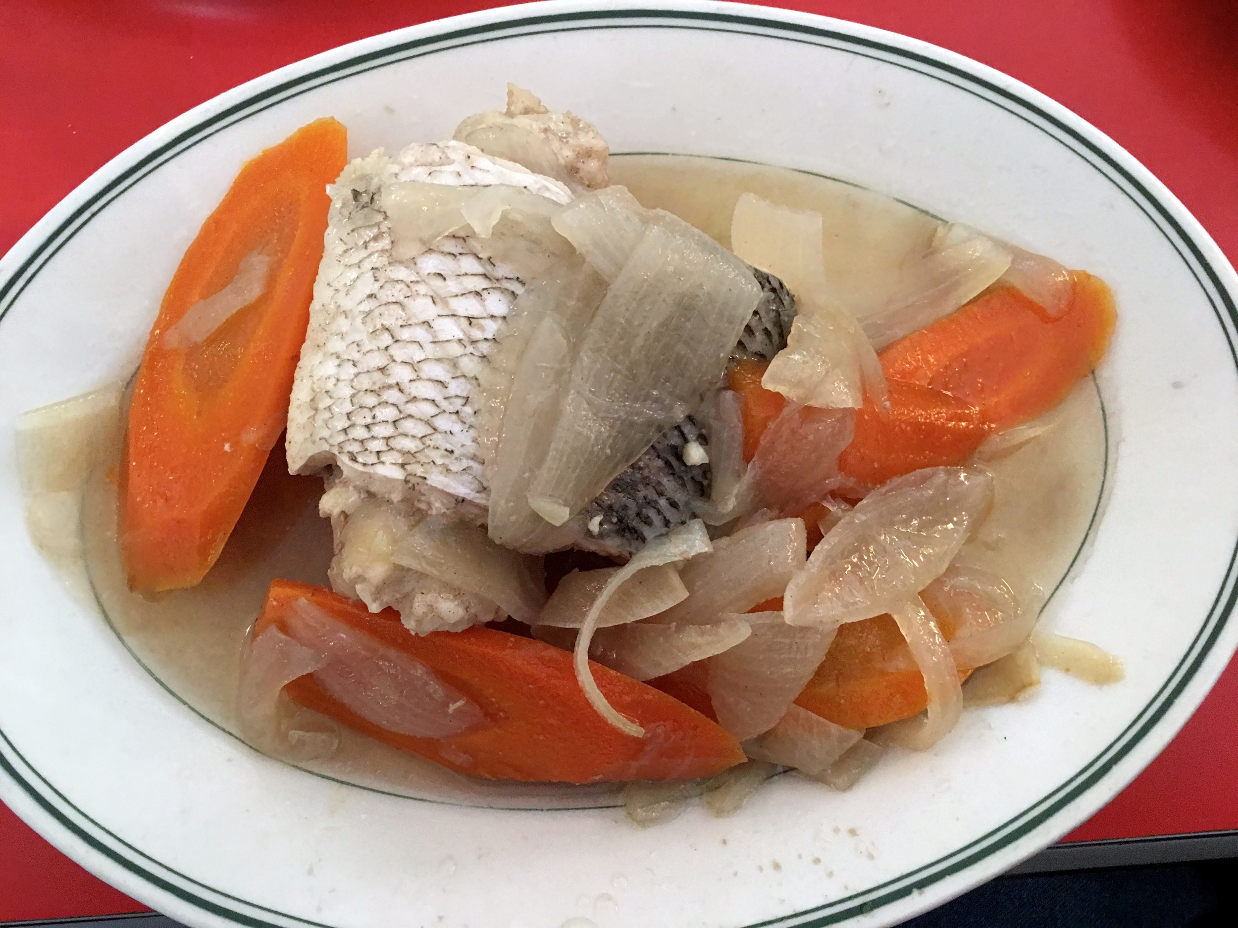 "Polish style fish" at the Bagel restaurant &amp; deli