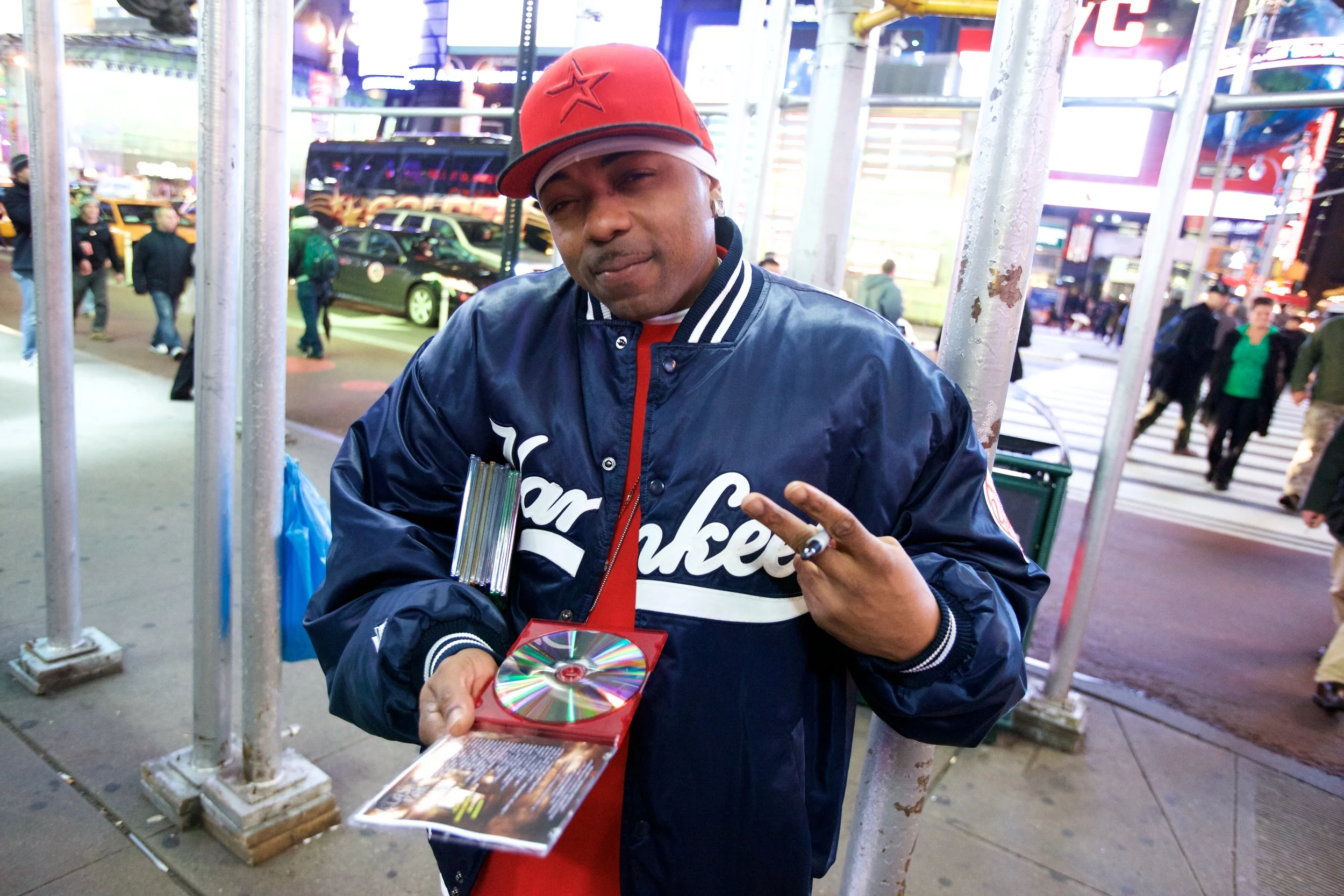RAPPER AT TIMES SQUARE