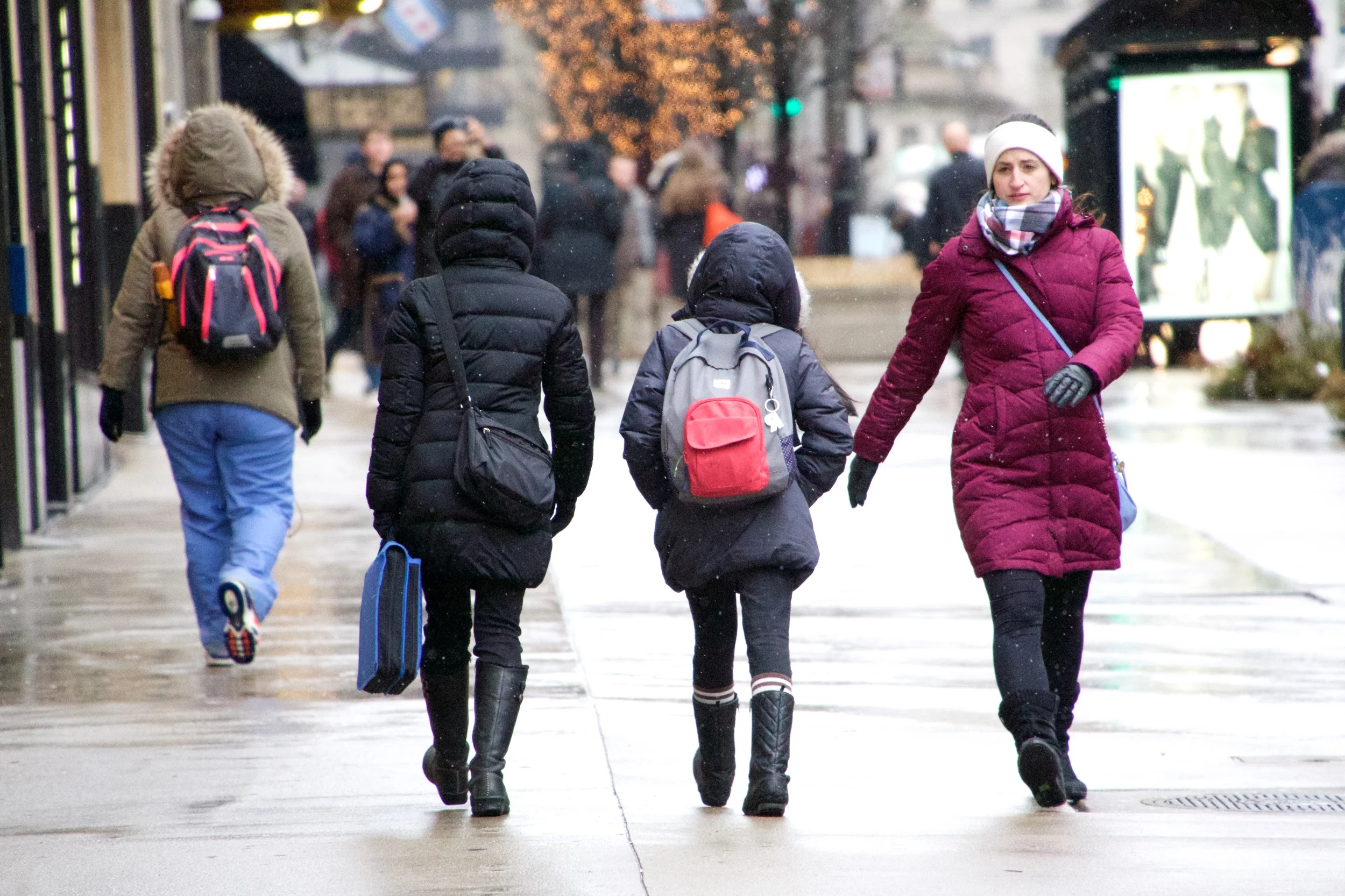 Bundle up and stay warm.