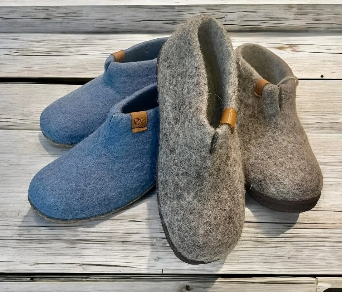 Les pantoufles en laine GREEN COMFORT 💚💚💚 @greencomfortshoes  #pantouflelaine #woolslippers