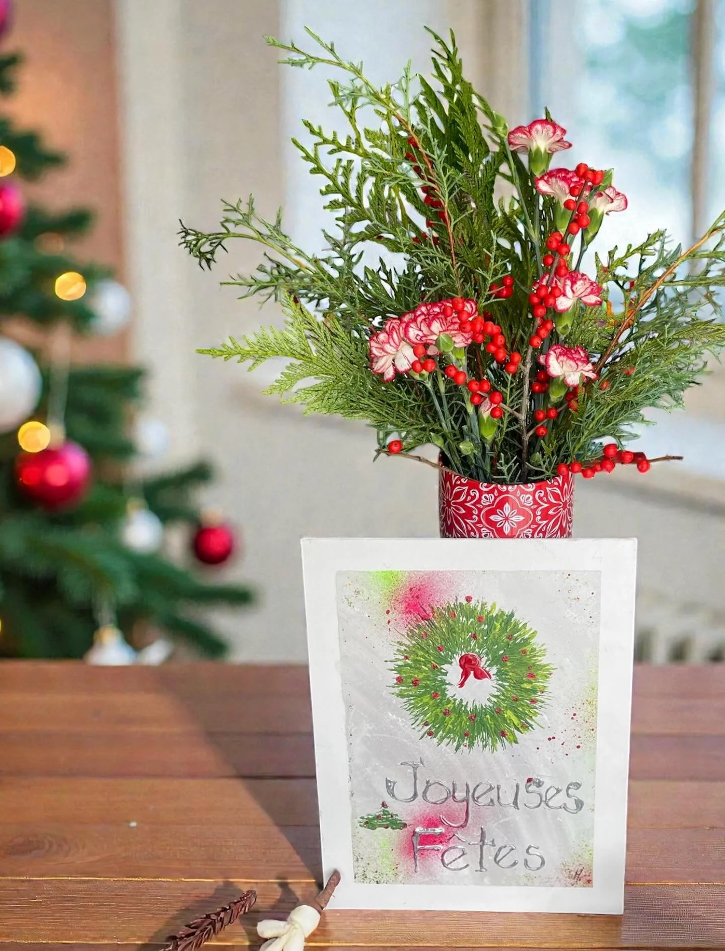 Joyeuses f&ecirc;tes, nous vous souhaitons des f&ecirc;tes remplis de bonheur , sant&eacute; et moments pr&eacute;cieux. Merci de votre soutien tout au long de l&rsquo;ann&eacute;e, particuli&egrave;rement durant la p&eacute;riode des f&ecirc;tes! 🎄