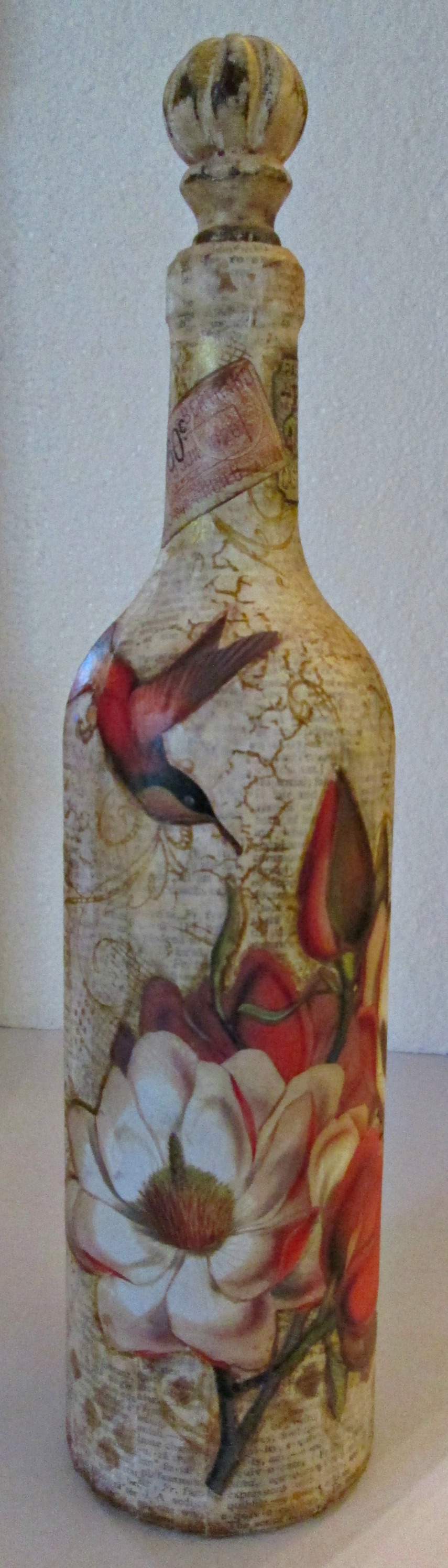 Altered Wine Bottle