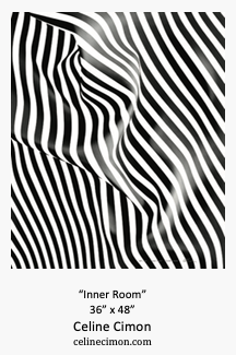 CELINE CIMON May 17 - June 2 I always wondered…What if I did this painting in another colour combination?