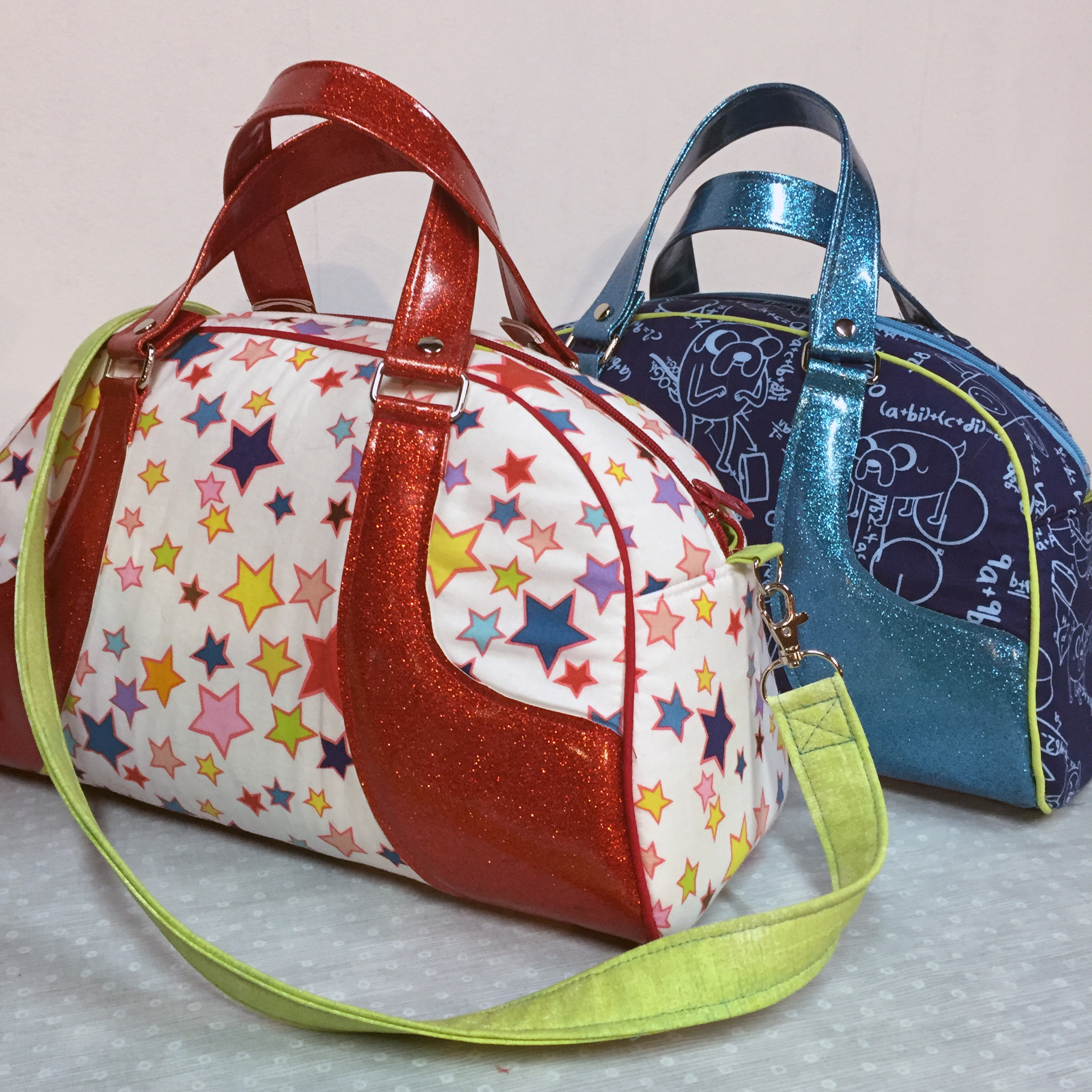 Maisie Bowler Bags. Pattern by Swoon.
