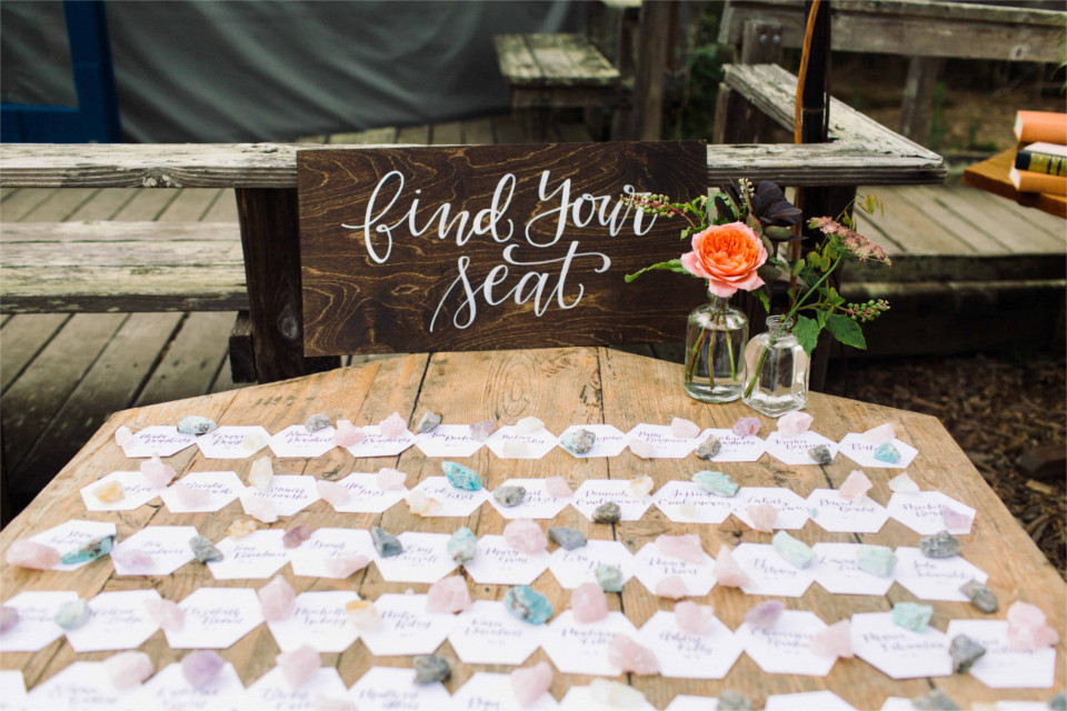 Rustic-Beach-Wedding-Escort-Card-Display-Wood-Sign-Hexagon-Crystals.jpg