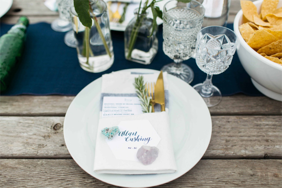 Rustic-Beach-Wedding-Hexagon-Place-Card-Gold-Crystal.jpg