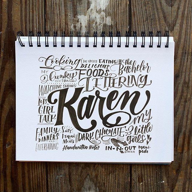 Catching up on a little #homwork today for @homsweethom's challenge to letter my name and some of my favorite things. I could pretty much only come up with foods, but I guess that sums me up... 🤷🏻‍♀️⠀
⠀
If you know me—what did I miss? ⠀
?