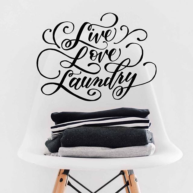 Another piece of #homwork, where @homsweethom challenges to change up the cliché and give it an unexpected twist. With the piles and piles of laundry that I do day in and day out over here (hello, mom of three little kids!), this seemed like t