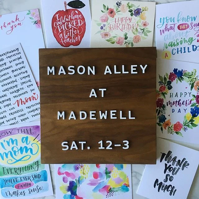 Join me THIS SATURDAY for sips, treats and shopping at a special in-store event at @madewell at the @westfieldtopanga mall. Mason Alley will be a featured vendor (again!) from 12-3pm. It would be so great to see some of you there! You can pick up a l