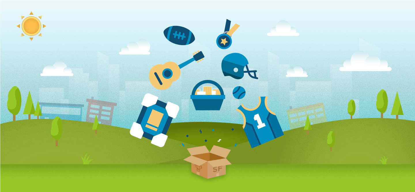 Socially Funded Footer Graphic