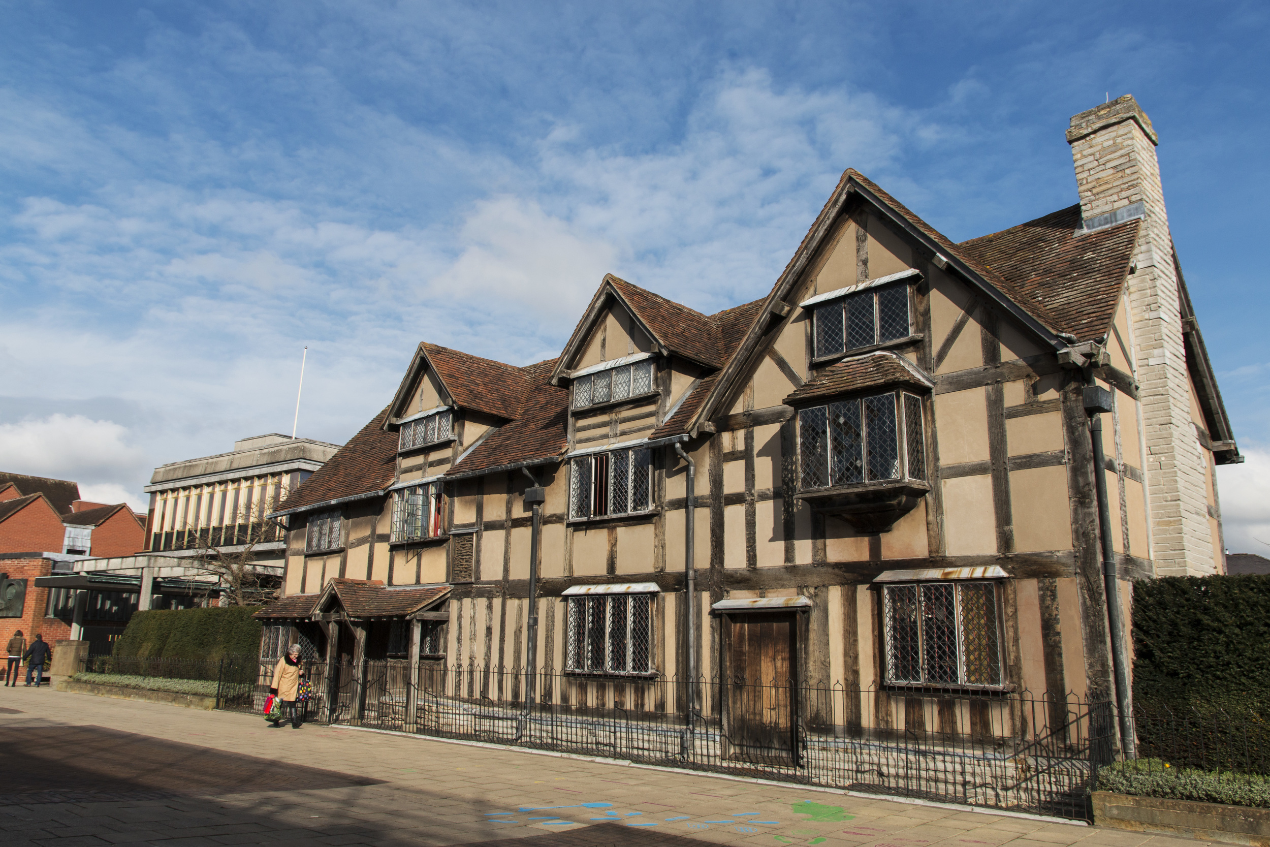 Shakespeare's home.