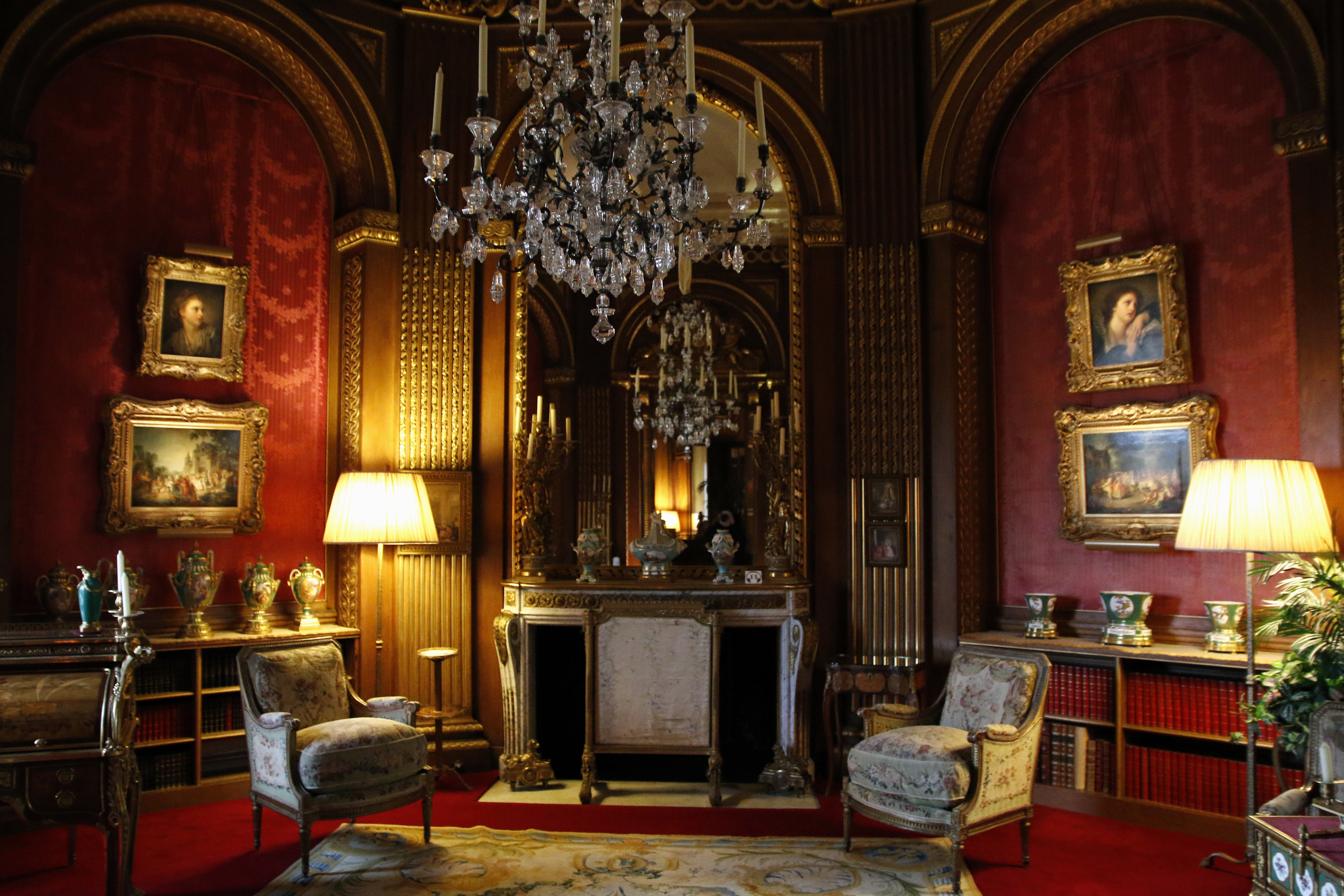 Just one of the elegant room inside