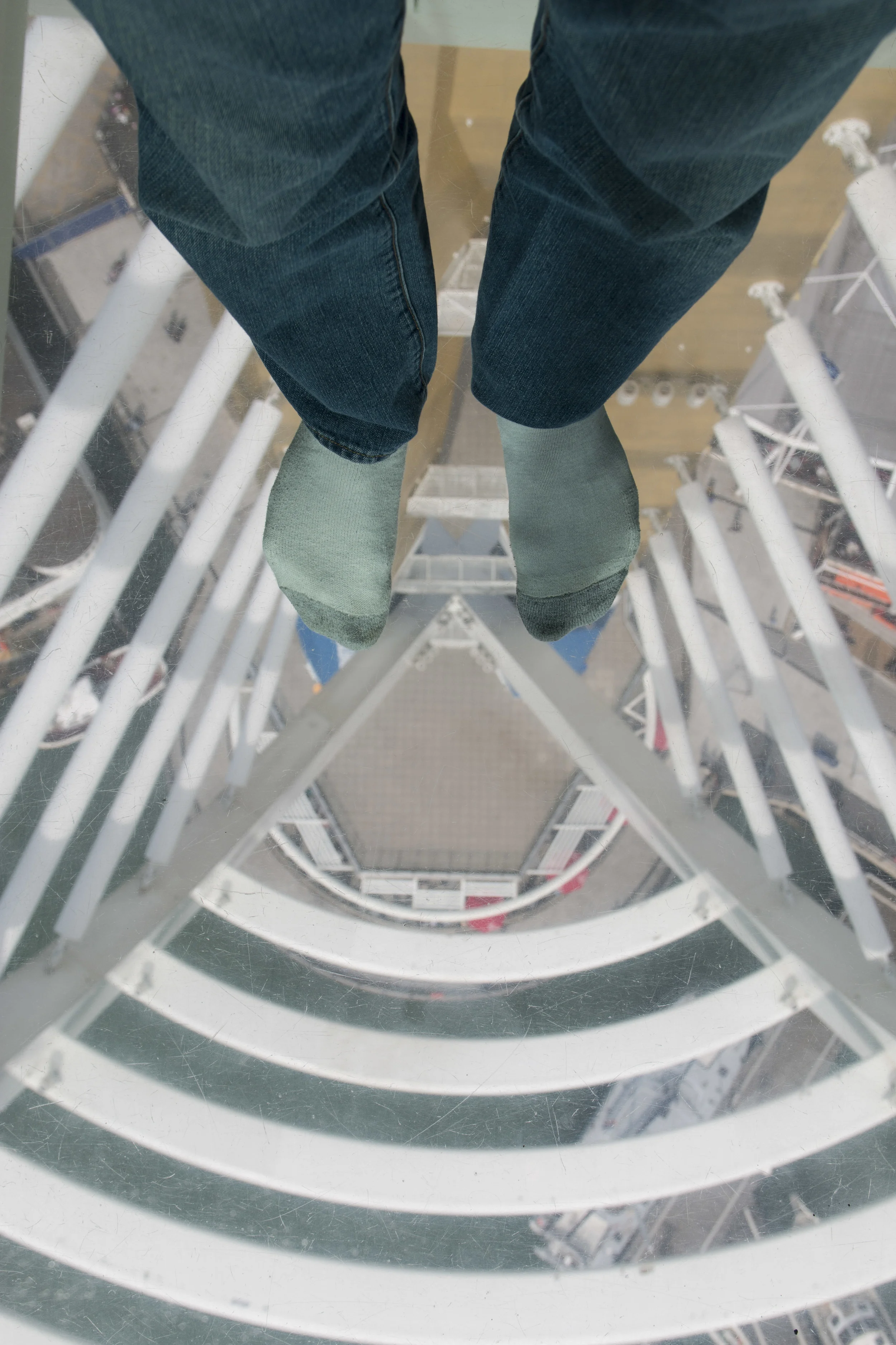 Inches of glass between me and a 300ft drop