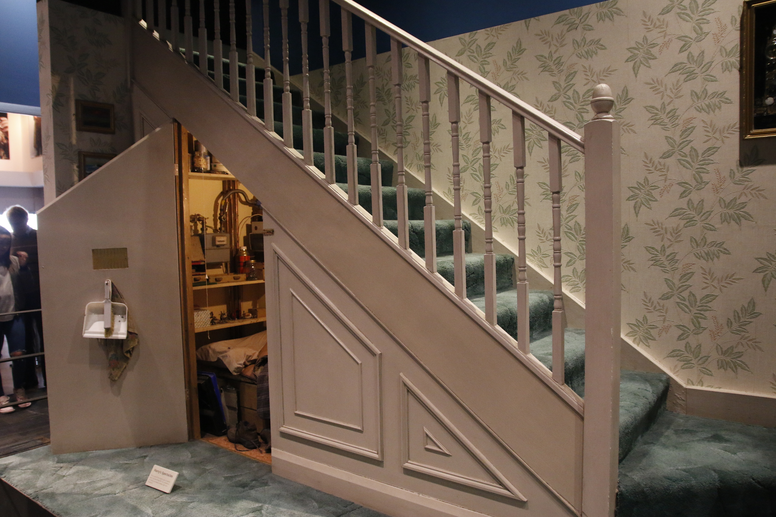 Now I won't be able to caption a lot of these photos as I did not really know everything I was looking at, but I'm sure most of you will recognize the pictures. As for this one, I think it was Harry's bedroom when he was little.